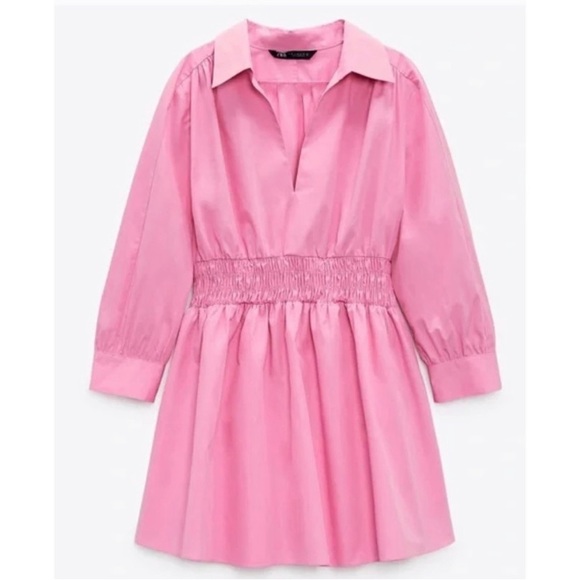 Zara Dresses Zara Pink Dress Poshmark